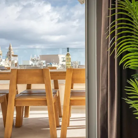 2br Luxury Penthouse And Apartment, Each With A Terrace, Private Pool And Valletta Views * Слима