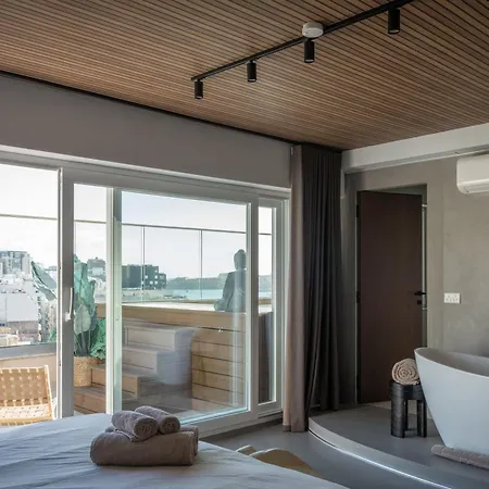 2br Luxury Penthouse And Apartment, Each With A Terrace, Private Pool And Valletta Views * Sliema