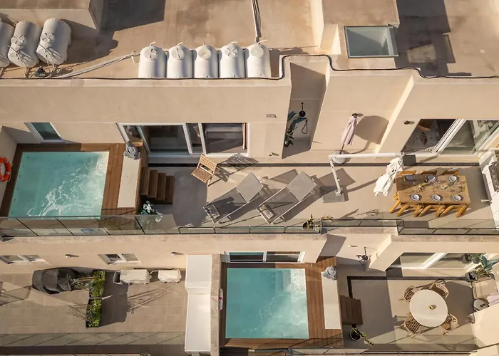 2br Luxury Penthouse And Apartment, Each With A Terrace, Private Pool And Valletta Views * Sliema