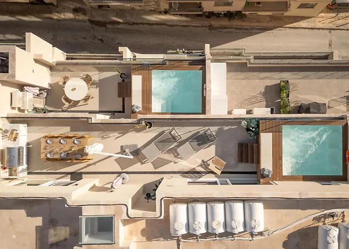 2br Luxury Penthouse And Apartment, Each With A Terrace, Private Pool And Valletta Views Apartament