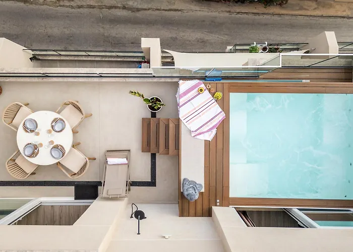 2br Luxury Penthouse And Apartment, Each With A Terrace, Private Pool And Valletta Views Apartament *