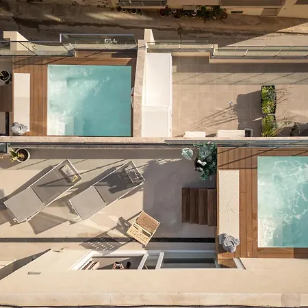 Апартаменты Rop Penthouse & Rof By Homega, Terrace, Private Pool & Valletta Views *