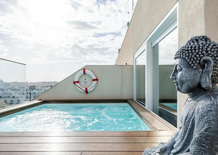 Appartamento 2br Luxury Penthouse And Apartment, Each With A Terrace, Private Pool And Valletta Views